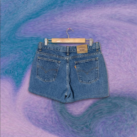♥︎ Levi’s Vintage RARE Orange Tab Shorts ♥︎ - Picture 2 of 6